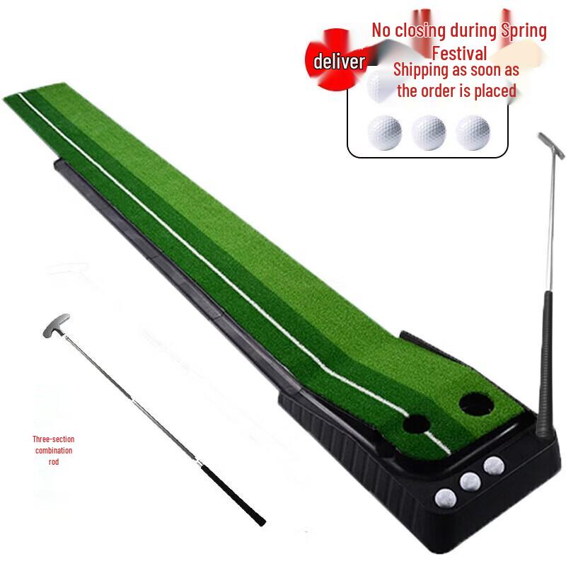 Invui Indoor Golf Putting Practice Set 3-meter Trainer