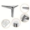 4pcs Modern Metal Furniture Legs Furniture Legs Replacement for Dresser Cabinet Couch