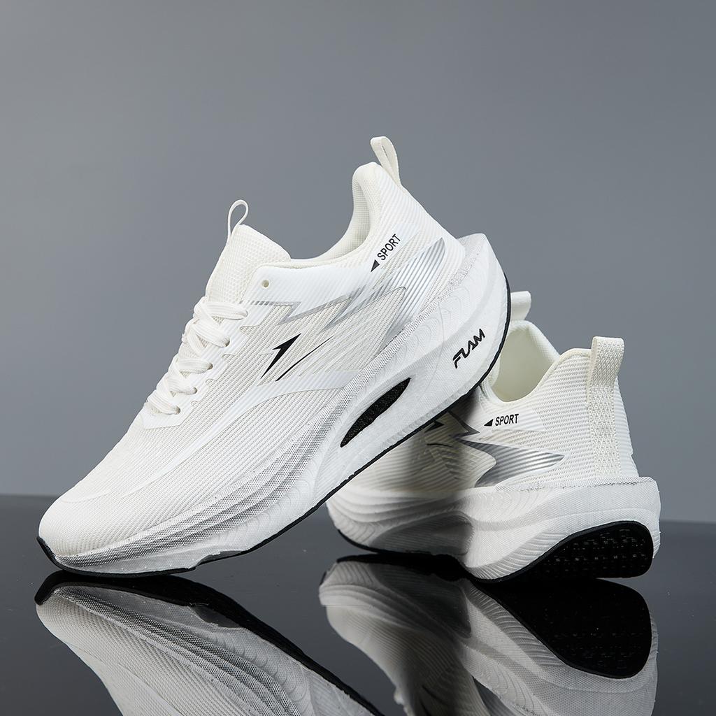 Men Athletic Running Shoes Daily Marathon Breathable Lightweight Women'S Plush Comfort Athletic Nonskid Walking Athletic Shoes Outdoors