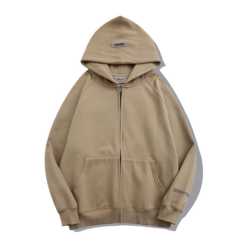 Essentials Zipper Hoodies Sweatshirts Luxury Designer Brand Clothes Harajuku Streetwear Tracksuits Pullover Hoodies for Men Women