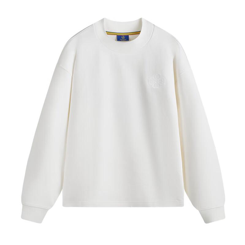 NVG·YOUNG Women's Cotton Blend Round Neck Sweatshirt