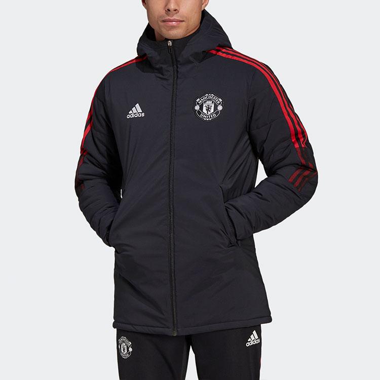 adidas Manchester United Training Winterized Jacket Black GR3811
