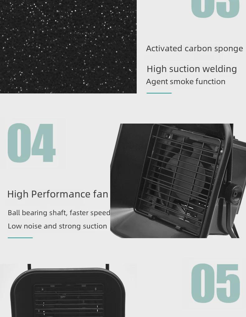 Industrial Smoke Extractor Fan for Soldering and Welding