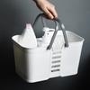 Storage Basket Portable Shower Caddy with Handle Large Capacity Bathroom Organizer Basket with Drainage Holes