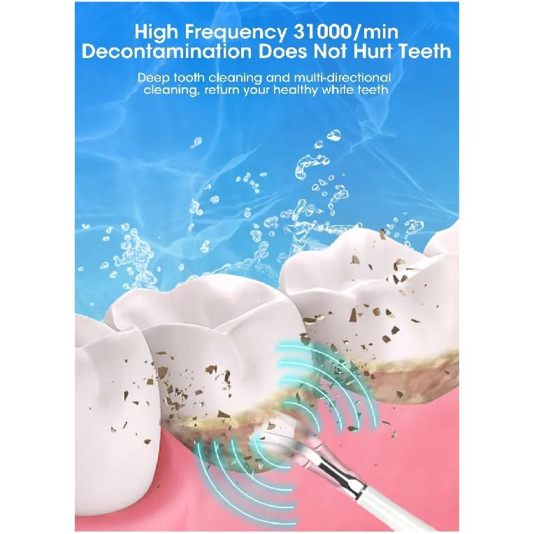 Spazzolino elettrico Sonic Dental Kit sbiancante per denti Sbiancante per denti Calcolo Tartaro Rimozione Strumenti Detergente Macchie Cura orale