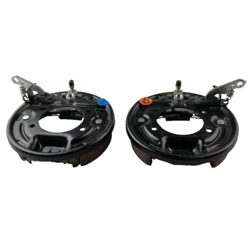 Four wheel electric forklift golf cart rear wheel hydraulic cylinder brake friction plate