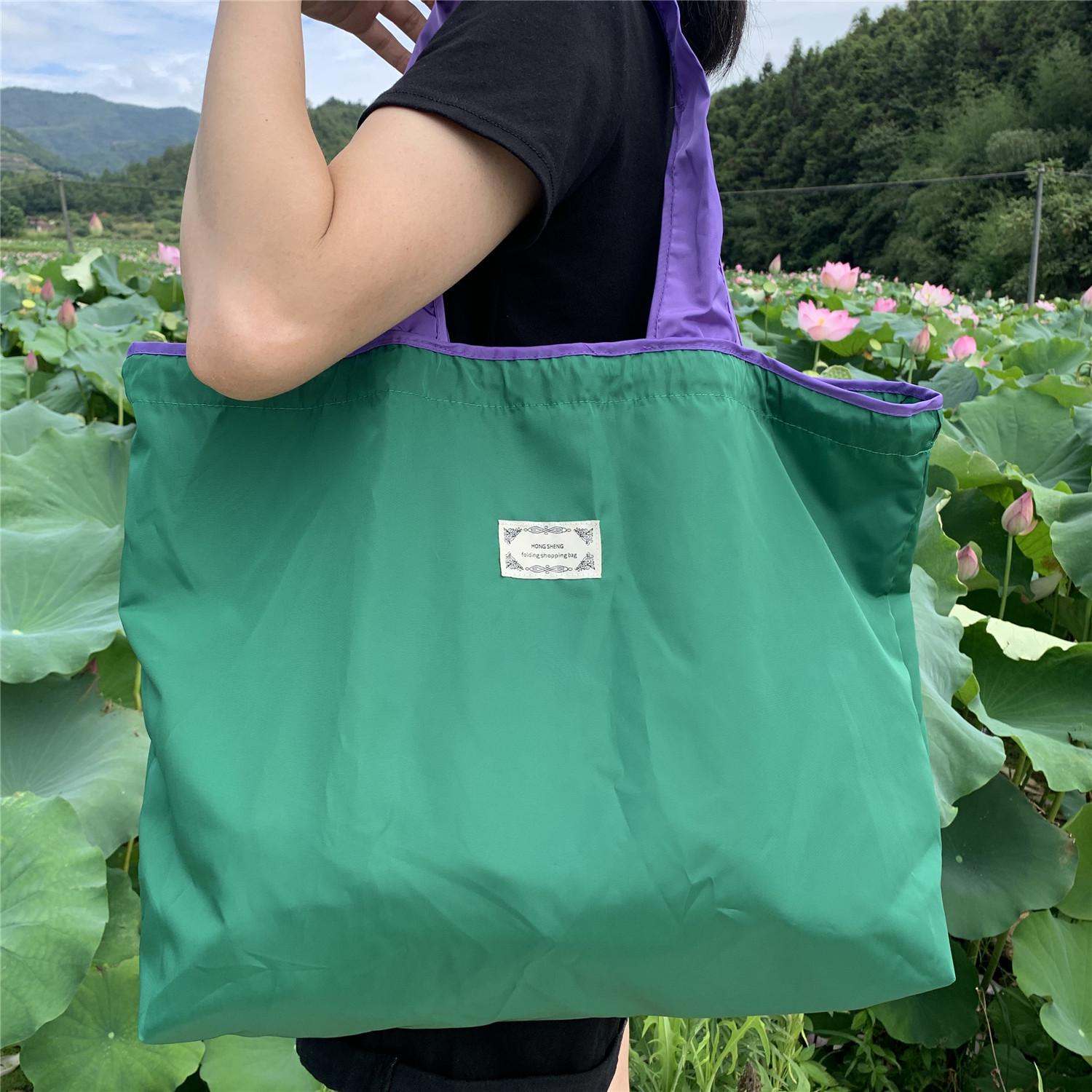 

Самая продаваемая экологичная полиэстеровая складная хозяйственная сумка – Очень большая, портативная сумка-тоут на одном плече