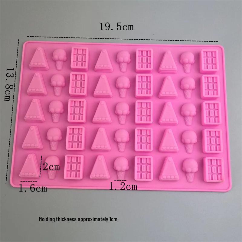 

Милая мини-форма для динозавров и животных из силикона для изготовления шоколада, помадки, пудинга, желе и тортов