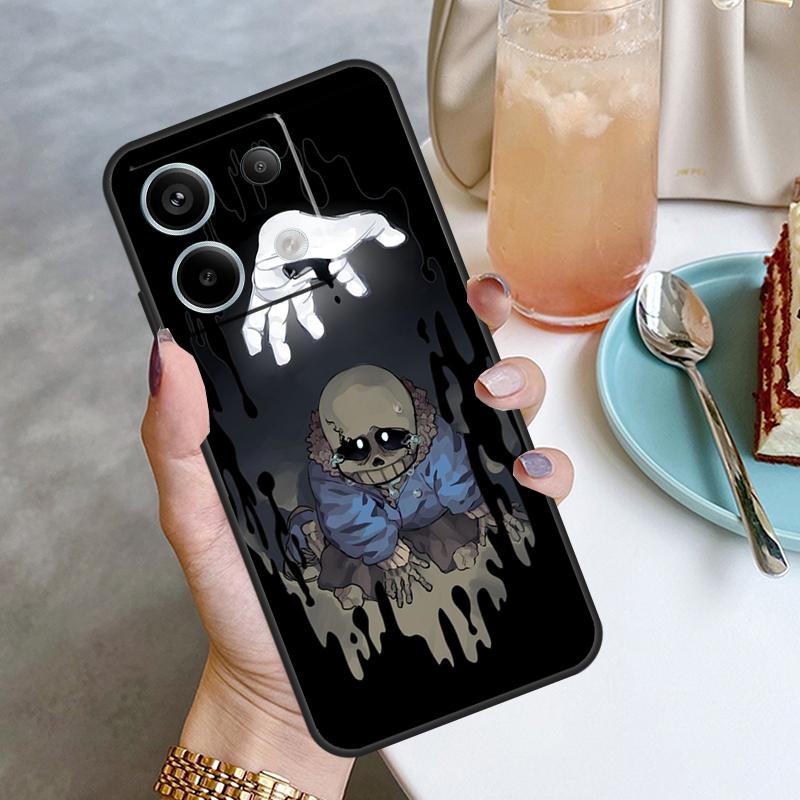 Game Undertale Sans Case For Xiaomi Redmi Note 13 8 9 10 11 12 Pro 12S 11S 10S 9S Redmi 13C 9C 10C 12C Cover
