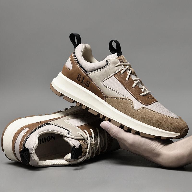 Genuine Leather Forrest Men's Sports Running Shoes