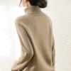 Herbst und Winter Damen Strickpullover Damen Pullover Lange Rollkragenpullover für Damen Winterkleidung