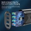USLION EU/US/UK Plug USB Charger 3A Quik Charge 3.0 Mobile Phone Charger For iPhone 12 Samsung Xiaomi 4 Port 48W Fast Wall Chargers