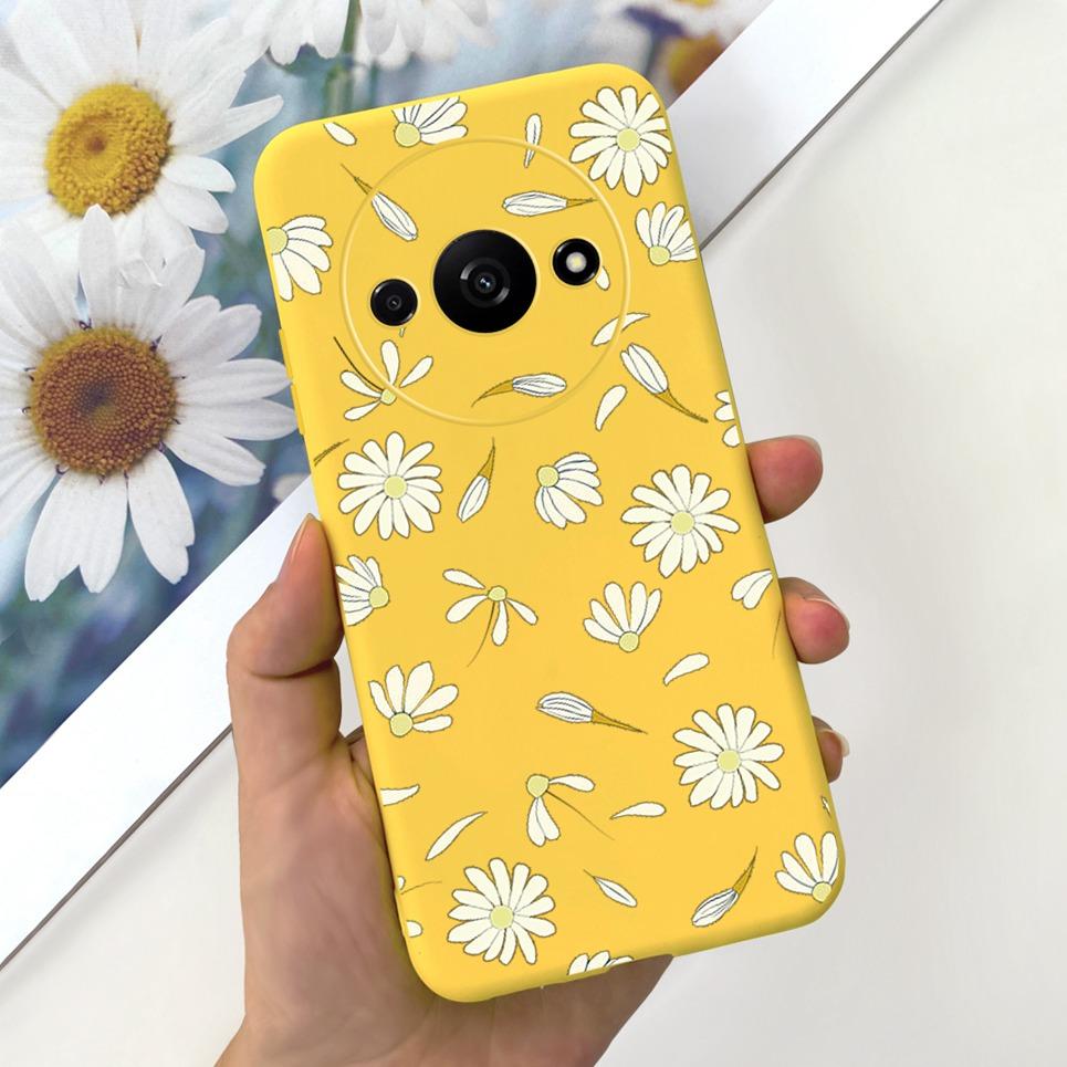 For Funda Xiaomi Redmi A3 Case Women Fashion Girly Flower Butterfly Bumper For Xiaomi Mi A3 Mia3 RedmiA3 Coque Soft Silicone