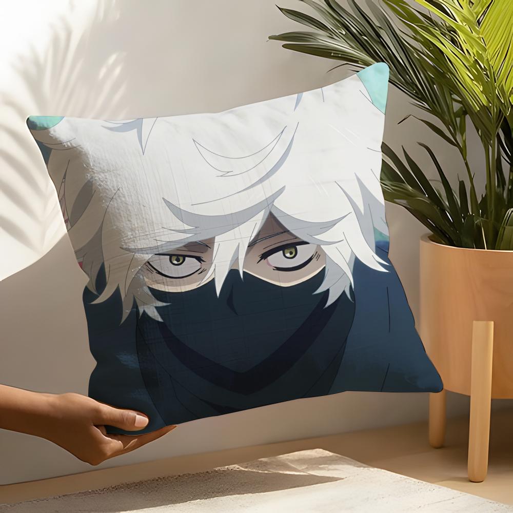 Hell'S Paradise - Jigokuraku Pillow Case Linen Cushion Covers For Decorative Sofa Home Pillows Case Car Chair Pillows Cases