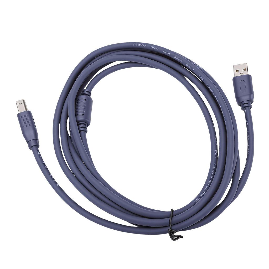 USB 2.0 Printer Cable USB A To B 3Metres High Speed 480Mbps Scanner Hard Drive Camera Piano for Laptop PC