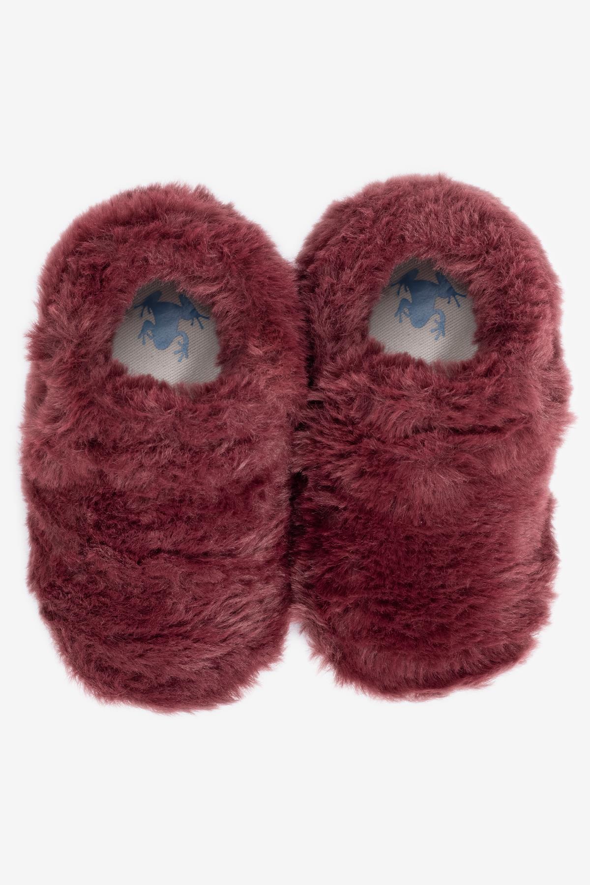 

Розумні черевики Furry Furry Maroon Furry Barefoot 19 малиновий