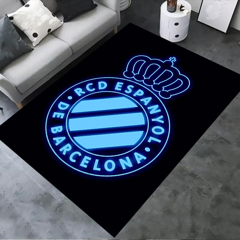 2026 NEW RCD Espanyol Carpet Rug for Living Room Bedroom Home Sofa Decoration,Kids play Non-slip Floor Mat