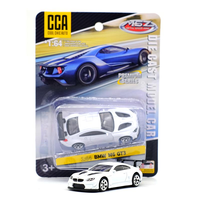 

CCA BMW M6 GT3 1/64 Sport Car Diecast Model Car Four Wheel Sliding Collection Model Of Children s Toy Car белый