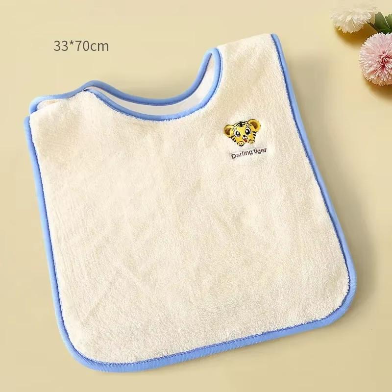Cartoon Newborn Baby Bibs Prevent Dirt and Moisture Multifunctional Children's Saliva Mouthwash Face Washing Hand Wiping Towel