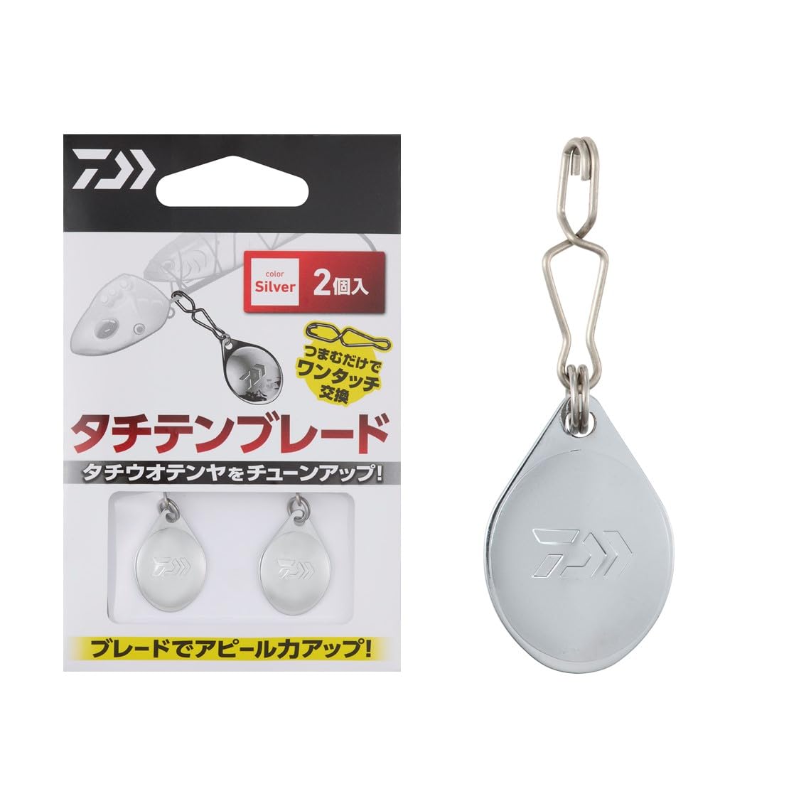 

Лезвие DAIWA для Tachiuo Tenya Tachiten Blade Silver