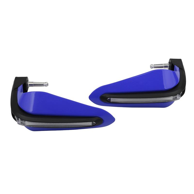 Motorcycle Hand Guard LED Turn Signal Lights Handguard Covers For Most Diameter Handlebar ATV Enduro Motocross Scooters Moped