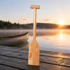 Dragon Boat Paddle Decorative Wood Oar Lightweight for Canoeing