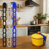 3Pcs Stretchable Pot Lid Strap Splash-Proof Lid Fixing Band Crock Pot Lid Elastic  for Home