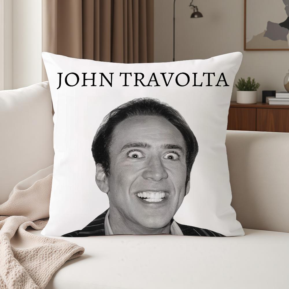Actor New Pop N-Nicolas C-Cage Pillow Case Suitable For Bedrooms Living Rooms Cars Home Decoration