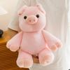 Farm Animal Plush Cute Pig Lamb Highland Cow Stuffed Toys Soft Fluffy Hugging Dolls for Kids And Adults