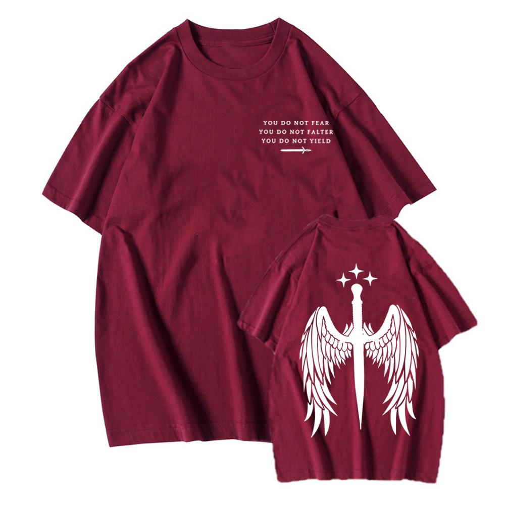 

Vintage Valkryie T Shirt Bat Boys Shirts ACOTAR Tshirt Bookish Graphic Tees Book Lover Shirt Unisex Short Sleeves Casual Tops S