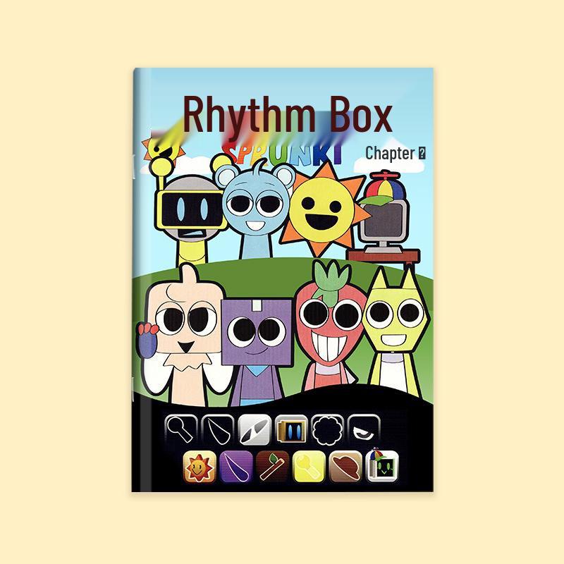 Rhythm Box Children s Cartoon Tracing & Coloring Copybook 20 sheets, 40 pages
