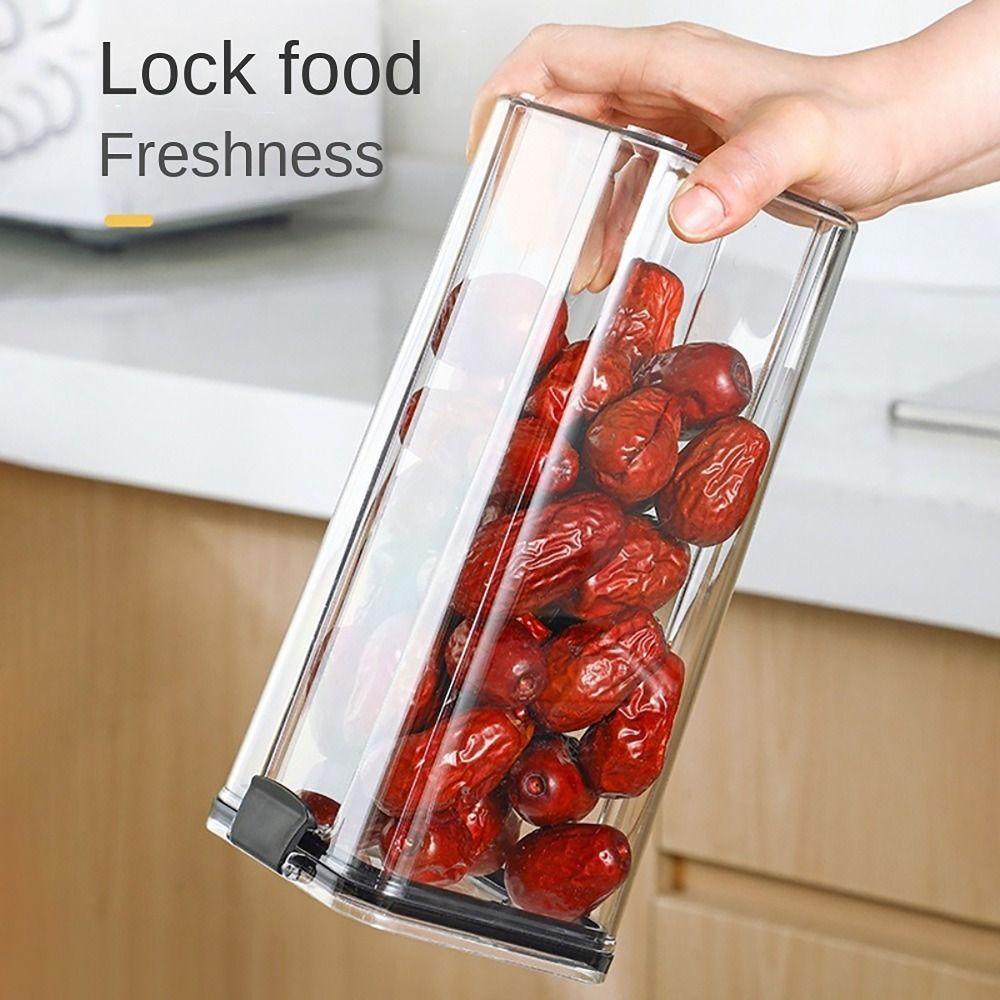 Dustproof Airtight Container Airtight Grain Storage Portable Spice Jar  Picnic