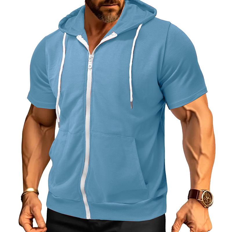 

European & American Style Plus Size 3D Men s Zipper Hoodie Jacket 2026 XXL