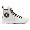 Converse Chuck Taylor All Star Space Mountain Hiker Suede Casual High-Top Canvas Shoes Women Sneakers Pure-White 566112C