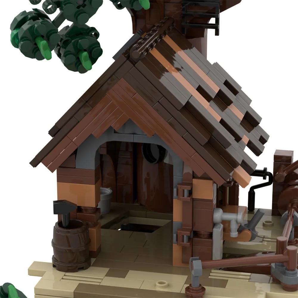 Gobricks MOC Woodland Retreat Tree House Building Blocks