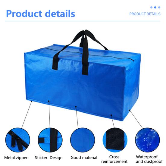 Moving Bag Heavy Duty Dustproof Extra Large Folding Duffle Bag Travel Clothes Storage Bag for Home
