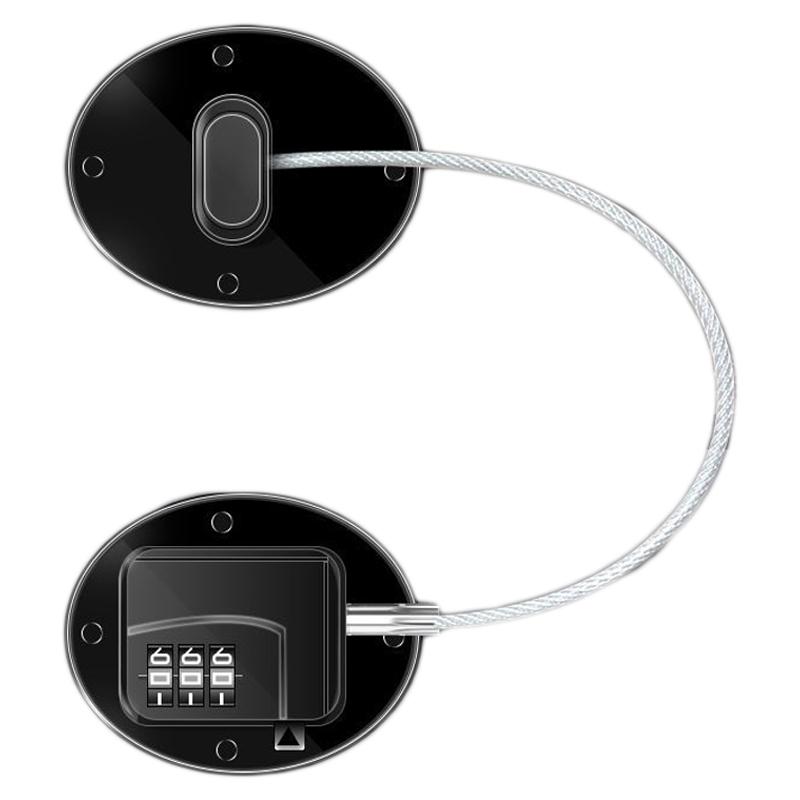 Încuietoare Frigider Design Combinație Metal Puternic ABS Multifuncțional Încuietoare Congelator pentru Dulap Fereastră