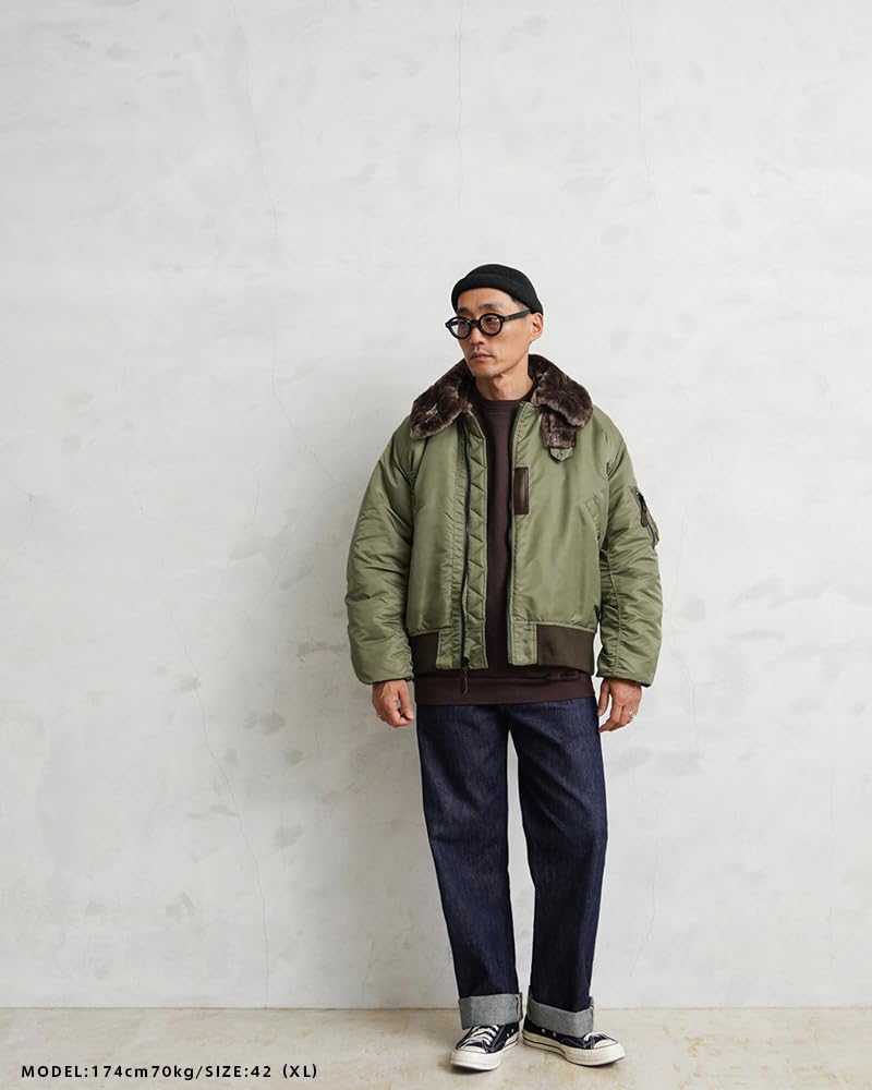 WAIPER Air Force Flight Jacket 38 U.S. B-15B [WP20] (Size (M)