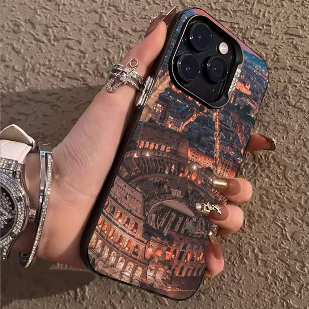 Colosseo Amphitheatrum Flavium Phone Case For iPhone 17,16,15,14,13,12,11,Pro,Max,Plus Shockproof Cover