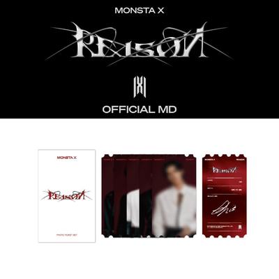 MONSTA X POP-UP STORE REASON Foto-Ticket-Set