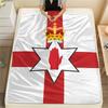 1PC Ulster Print Flannel Blanket, High Quality All Seasons, Home Decor, Warmth and Comfort, Perfect for Christmas Gifts