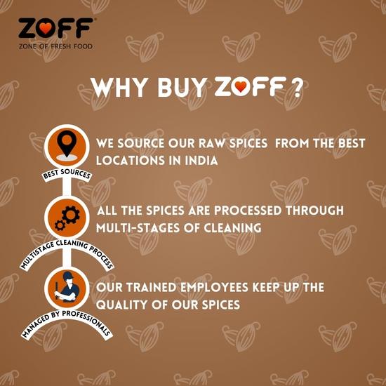 ZOFF Big Fennel Whole | Saunf | Net Weight 100Gm