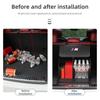 Car Sticker 2025 Hot Car Boot Organiser Storage Box Large Capacity Foldable Storage Box For BMW Series X1X4 X5 X7 G20 G38 F20 F3
