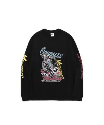 ODDBALLS CLUB Motocross Long Sleeve Black