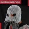 Armory Replicas Chainmail Coif Medieval Hood Steel Butted Riveted Neck Face Armor
