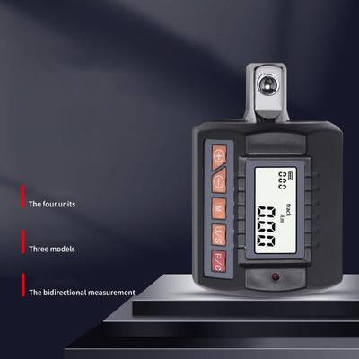 High Accuracy Electronic Digital Torque 1/2" 1/4" 3/8" Adapter Portable Torsion Meter Durable for Automotive Maintenance