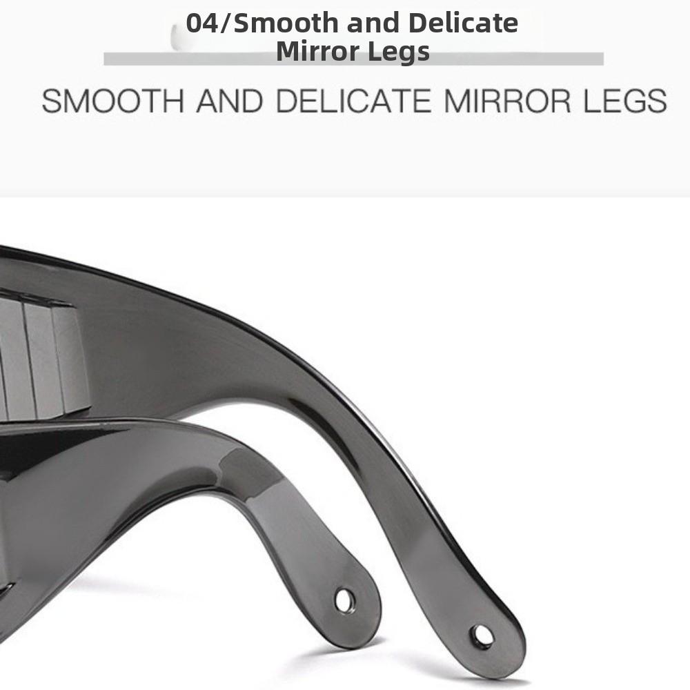 Lunettes de Protection Imperméables Professionnelles Anti-Poussière Coupe-Vent Lunettes de Cyclisme Lunettes Anti-Éclaboussures Lunettes Parc Aquatique