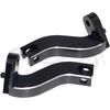 Edge Cut 10mm Rear Footpegs Mount Kit For 1993-2023 Harley Touring Road King Electra Street Glide