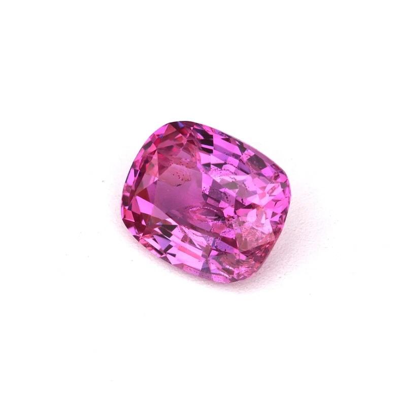 Natural Pink Ruby Loose Gemstone 15 Ct Cushion Cut for Jewelry Making for Jewelry Making and Crafts