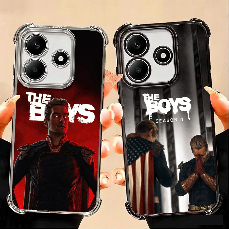 The Boys H-Homelander Měkký kryt na telefon Pro Xiaomi Poco X7 X8 Pro Max X6 X5 X3 F8 Ultra F7 M8 M7 M5S Redmi 15C 15A 15 14C 13C 12C